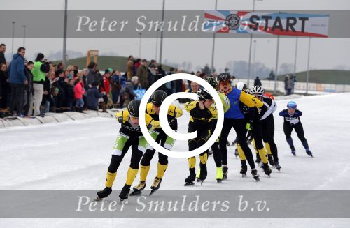 Biddinghuizen 6 maart 2016
De hollandse 100 georganiseerd door prins Bernhard jr . 10 km schaatsen en 90km fietsen .
De opbrengst gaat naar het onderzoek tegen lymphe klier kanker.