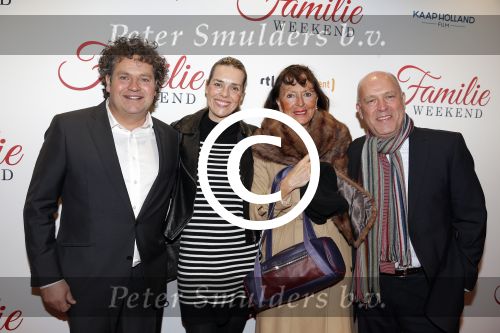 Amsterdam 16 februari 2016
Premiere Familie weekend in Tuschinski. Dirk Zeelenberg met vrouw en schoonouders