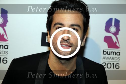 Hilversum 15 februari 2016
Buma awards in studio 21 op het mediapark. Dotan