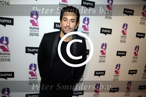 Hilversum 15 februari 2016
Buma awards in studio 21 op het mediapark. Dotan