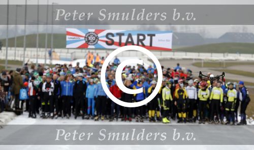 Biddinghuizen 6 maart 2016
De hollandse 100 georganiseerd door prins Bernhard jr . 10 km schaatsen en 90km fietsen .
De opbrengst gaat naar het onderzoek tegen lymphe klier kanker.