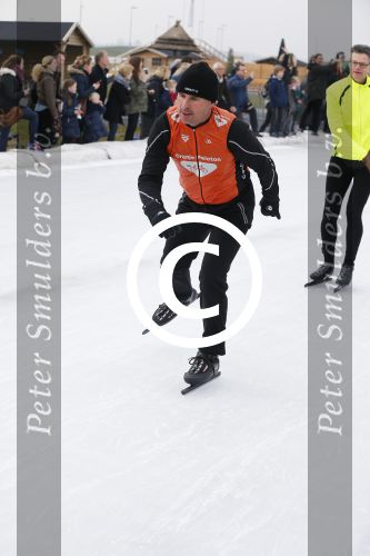 Biddinghuizen 6 maart 2016
De hollandse 100 georganiseerd door prins Bernhard jr . 10 km schaatsen en 90km fietsen .
De opbrengst gaat naar het onderzoek tegen lymphe klier kanker. Eric Breukink