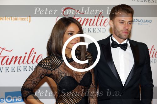 Amsterdam 16 februari 2016
Premiere Familie weekend in Tuschinski.
Fajah Lourens met vriend