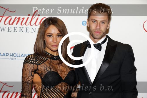 Amsterdam 16 februari 2016
Premiere Familie weekend in Tuschinski.
Fajah Lourens met vriend