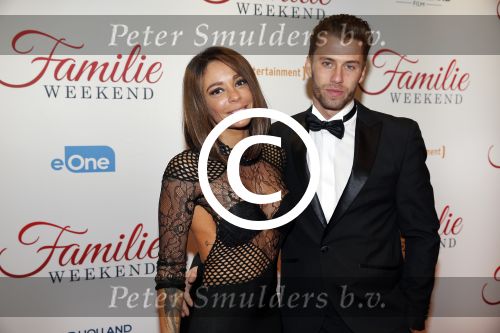 Amsterdam 16 februari 2016
Premiere Familie weekend in Tuschinski.
Fajah Lourens met vriend