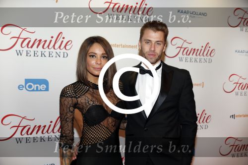 Amsterdam 16 februari 2016
Premiere Familie weekend in Tuschinski.
Fajah Lourens met vriend