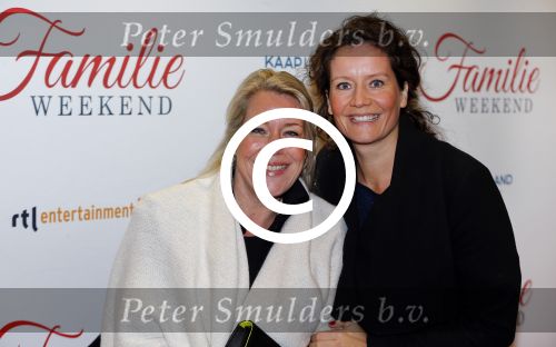 Amsterdam 16 februari 2016
Premiere Familie weekend in Tuschinski.
Femke de Veer met een vriendin