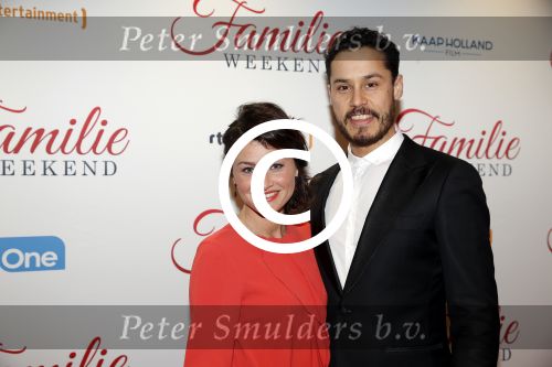Amsterdam 16 februari 2016
Premiere Familie weekend in Tuschinski. Fockeline Ouwerkerk met vriend