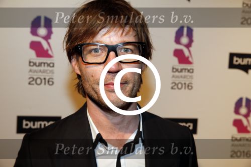 Hilversum 15 februari 2016
Buma awards in studio 21 op het mediapark. Giel Beelen