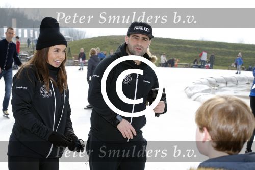 Biddinghuizen 6 maart 2016
De hollandse 100 georganiseerd door prins Bernhard jr . 10 km schaatsen en 90km fietsen .
De opbrengst gaat naar het onderzoek tegen lymphe klier kanker. Hanni Hanna met Rossana Kluivert en Shane