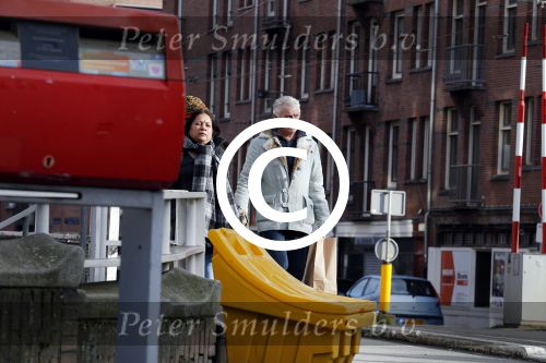 Amsterdam 24 februari 2016
Hans Dagelet met zijn vrouw op straat