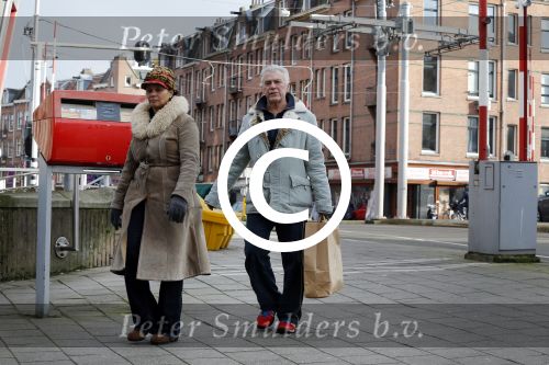 Amsterdam 24 februari 2016
Hans Dagelet met zijn vrouw op straat