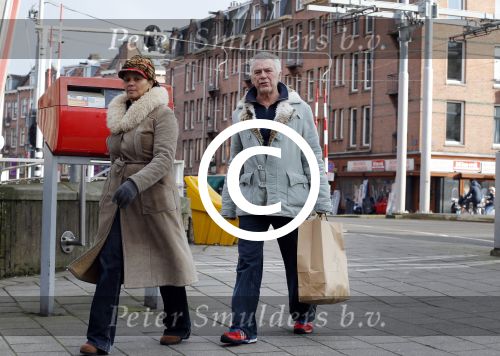 Amsterdam 24 februari 2016
Hans Dagelet met zijn vrouw op straat