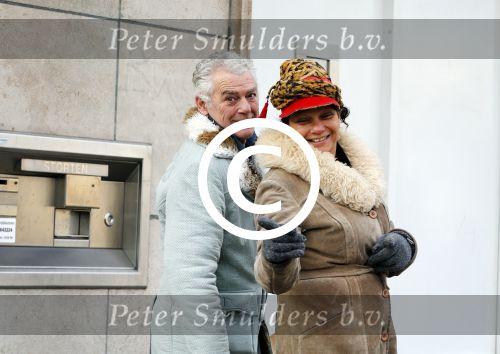 Amsterdam 24 februari 2016
Hans Dagelet met zijn vrouw op straat
