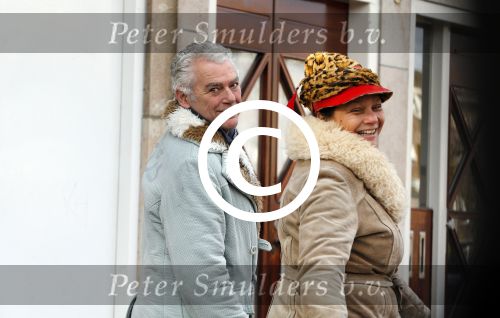 Amsterdam 24 februari 2016
Hans Dagelet met zijn vrouw op straat