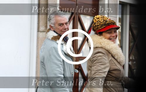 Amsterdam 24 februari 2016
Hans Dagelet met zijn vrouw op straat