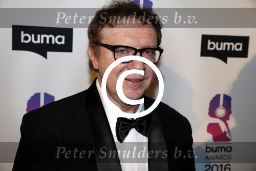Hilversum 15 februari 2016
Buma awards in studio 21 op het mediapark. Paula Patricio Henk Temming en hun zoon