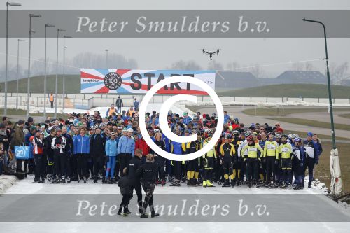 Biddinghuizen 6 maart 2016
De hollandse 100 georganiseerd door prins Bernhard jr . 10 km schaatsen en 90km fietsen .
De opbrengst gaat naar het onderzoek tegen lymphe klier kanker.