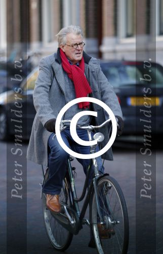 Amsterdam 17 februari 2016 
Jeroen Krabbe op de fiets