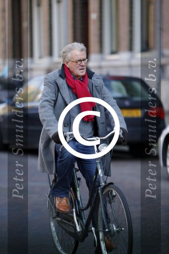 Amsterdam 17 februari 2016 
Jeroen Krabbe op de fiets