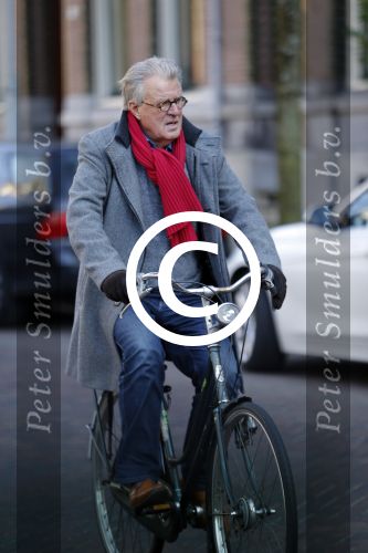 Amsterdam 17 februari 2016 
Jeroen Krabbe op de fiets