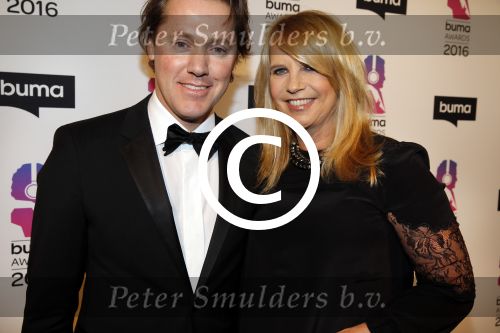 Hilversum 15 februari 2016
Buma awards in studio 21 op het mediapark.
Jeroen Rietbergen en Linda de Mol