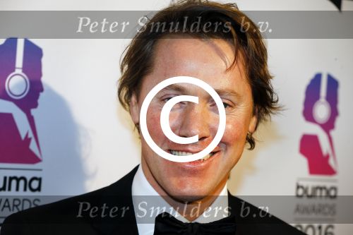 Hilversum 15 februari 2016
Buma awards in studio 21 op het mediapark.
Jeroen Rietbergen en Linda de Mol