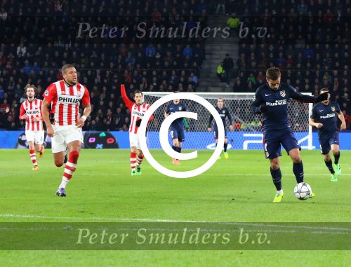 Eindhoven, 24 Februari 2016 1/8 Finale PSV-Atletico Madrid, eindstand 0-0
Foto Robert van Doren