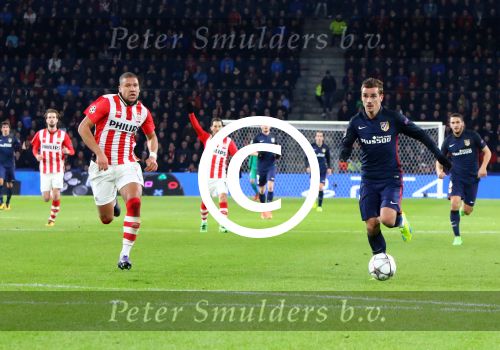 Eindhoven, 24 Februari 2016 1/8 Finale PSV-Atletico Madrid, eindstand 0-0
Foto Robert van Doren