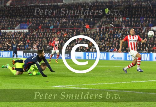 Eindhoven, 24 Februari 2016 1/8 Finale PSV-Atletico Madrid, eindstand 0-0
Foto Robert van Doren