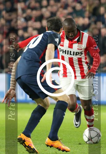 Eindhoven, 24 Februari 2016
1/8 Finale PSV-Atletico Madrid, eindstand 0-0
Jetro Willems
