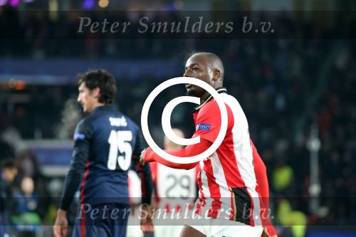 Eindhoven, 24 Februari 2016
1/8 Finale PSV-Atletico Madrid, eindstand 0-0
Jetro Willems