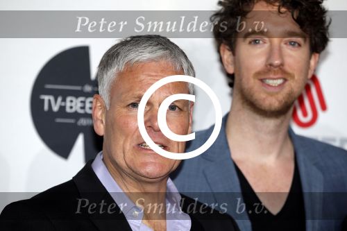 Amsterdam 7 maart 2016 
Uitreiking tv beelden in de passengers terminal .
de kwis met Joep van Deudekom, Rob Urgert, Niels van der Laan en Jeroen Woe.