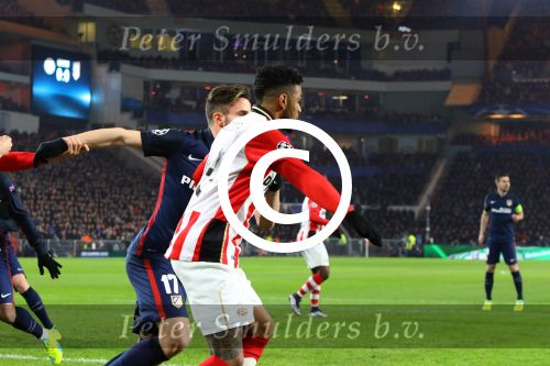 Eindhoven, 24 Februari 2016 1/8 Finale PSV-Atletico Madrid, eindstand 0-0
Foto Robert van Doren