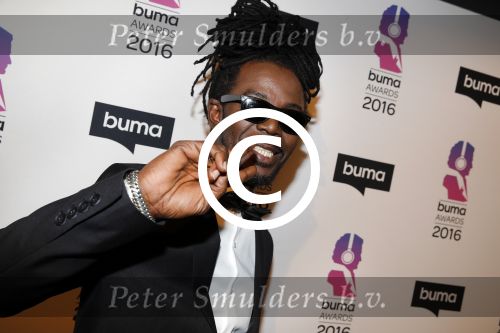 Hilversum 15 februari 2016
Buma awards in studio 21 op het mediapark. Kenny B met Ali B