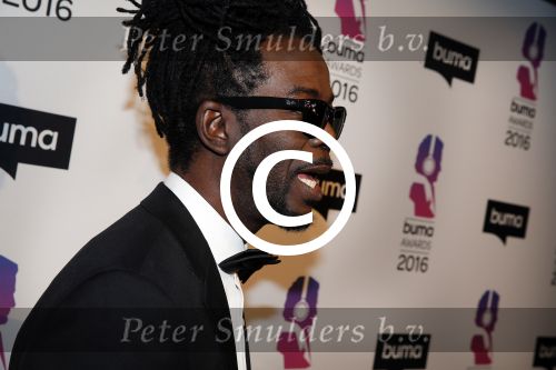 Hilversum 15 februari 2016
Buma awards in studio 21 op het mediapark. Kenny B met Ali B