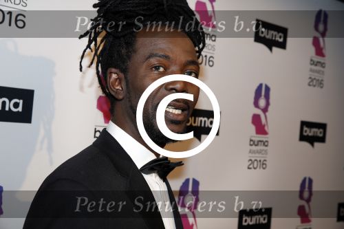 Hilversum 15 februari 2016
Buma awards in studio 21 op het mediapark. Kenny B met Ali B