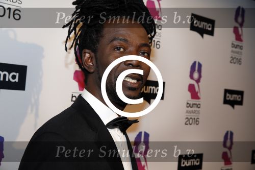 Hilversum 15 februari 2016
Buma awards in studio 21 op het mediapark. Kenny B met Ali B