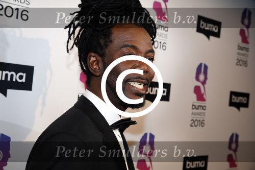 Hilversum 15 februari 2016
Buma awards in studio 21 op het mediapark. Kenny B met Ali B