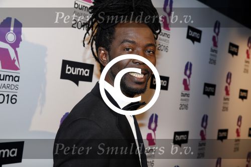 Hilversum 15 februari 2016
Buma awards in studio 21 op het mediapark. Kenny B met Ali B