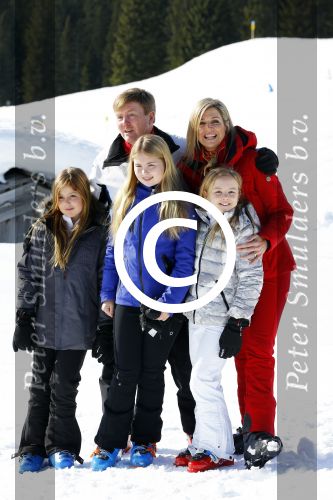 Lech, 22 Februari 2016
Jaarlijkse fotopersdag Koninklijk huis
Koning Willem Alexander Koningin Maxima Prinses Amalia Prinses Alexia Prinses Ariane