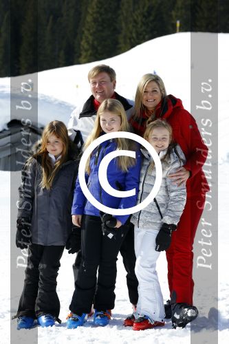 Lech, 22 Februari 2016
Jaarlijkse fotopersdag Koninklijk huis
Koning Willem Alexander Koningin Maxima Prinses Amalia Prinses Alexia Prinses Ariane