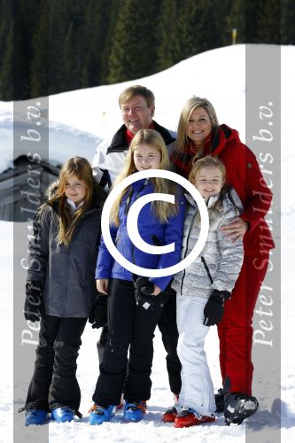 Lech, 22 Februari 2016
Jaarlijkse fotopersdag Koninklijk huis
Koning Willem Alexander Koningin Maxima Prinses Amalia Prinses Alexia Prinses Ariane