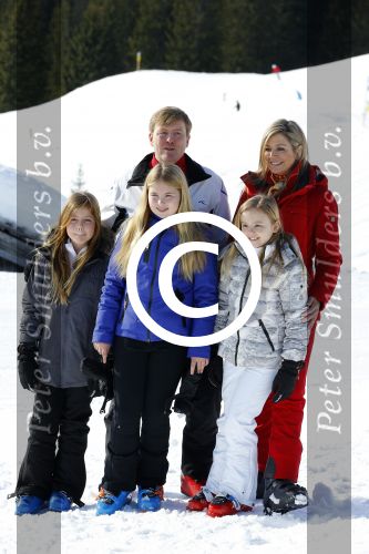 Lech, 22 Februari 2016
Jaarlijkse fotopersdag Koninklijk huis
Koning Willem Alexander Koningin Maxima Prinses Amalia Prinses Alexia Prinses Ariane