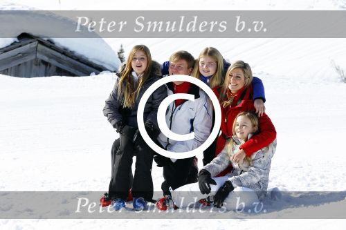 Lech, 22 Februari 2016
Jaarlijkse fotopersdag Koninklijk huis
Koning Willem Alexander Koningin Maxima Prinses Amalia Prinses Alexia Prinses Ariane