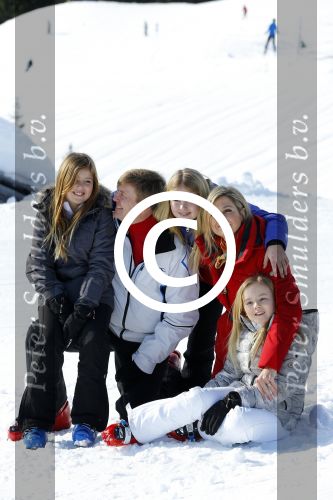 Lech, 22 Februari 2016
Jaarlijkse fotopersdag Koninklijk huis
Koning Willem Alexander Koningin Maxima Prinses Amalia Prinses Alexia Prinses Ariane