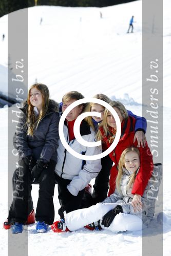 Lech, 22 Februari 2016
Jaarlijkse fotopersdag Koninklijk huis
Koning Willem Alexander Koningin Maxima Prinses Amalia Prinses Alexia Prinses Ariane