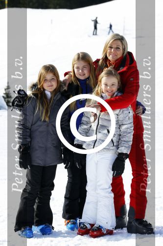Lech, 22 Februari 2016
Jaarlijkse fotopersdag Koninklijk huis
Koningin Maxima Koning Prinses Amalia Prinses Alexia Prinses Ariane