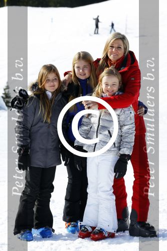 Lech, 22 Februari 2016
Jaarlijkse fotopersdag Koninklijk huis
Koningin Maxima Koning Prinses Amalia Prinses Alexia Prinses Ariane