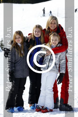 Lech, 22 Februari 2016
Jaarlijkse fotopersdag Koninklijk huis
Koningin Maxima Koning Prinses Amalia Prinses Alexia Prinses Ariane
